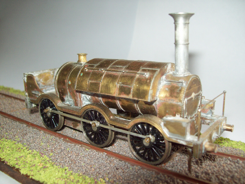 GWR broad gauge Banking class 0-6-0T locomotive model GWR broad gauge Banking class 0-6-0T locomotive model