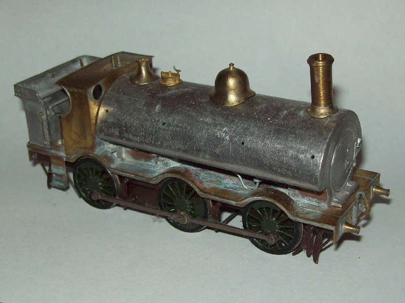 GWR broad gauge late Buffalo class 0-6-0T locomotive model GWR broad gauge late Buffalo class 0-6-0T locomotive model