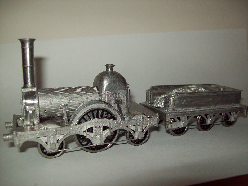 GWR broad gauge Firefly class 2-2-2 locomotive model GWR broad gauge Firefly class 2-2-2 locomotive model