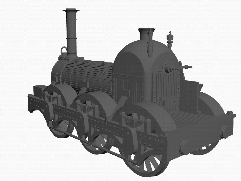 GWR Broad Gauge Hercules Class Locomotive GWR Broad Gauge Hercules Class Locomotive