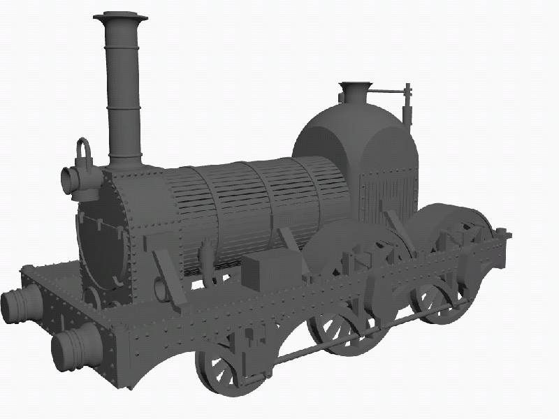 GWR Broad Gauge Leo Class Locomotive GWR Broad Gauge Leo Class Locomotive