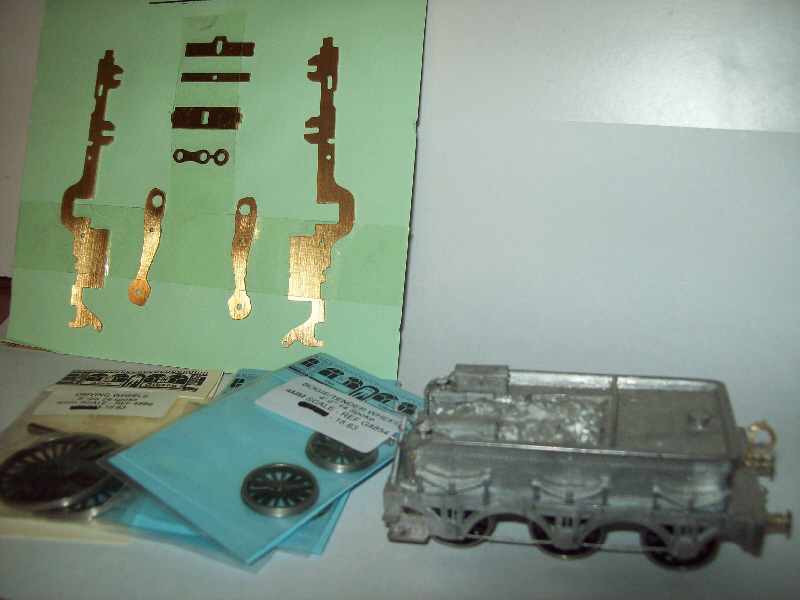 GWR broad gauge Rover class 2-2-2-2 locomotive model GWR broad gauge Rover class 2-2-2-2 locomotive model