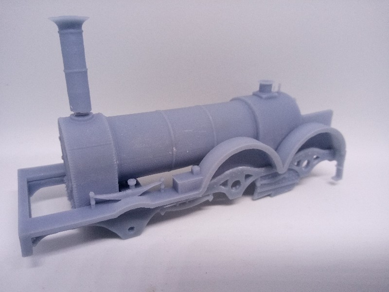 GWR broad gauge Victoria class 2-4-0 locomotive model GWR broad gauge Victoria class 2-4-0 locomotive model